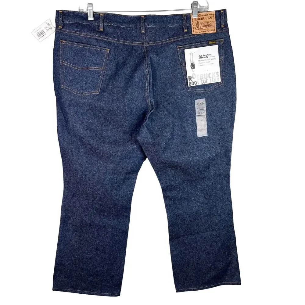 Sears Roebucks Deadstock Jeans Vintage 44 x 30 Boot Cut New